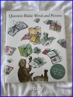 Sir Quentin Blake Words And Pictures Signed Limited Edition Book Sealed