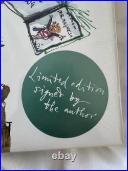 Sir Quentin Blake Words And Pictures Signed Limited Edition Book Sealed