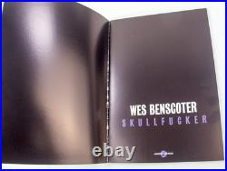 Skullfucker Limited Edition Book by Wes Benscoter 2001 996/999 Printed RARE