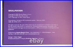 Skullfucker Limited Edition Book by Wes Benscoter 2001 996/999 Printed RARE