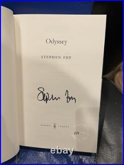 Sold Out Limited Edition (150) Hand Signed Stephen Fry Odyssey First Edition