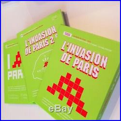 Space Invader, L'invasion de Paris 1000 limited edition book 1.2 + 2.0 boxset