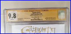 Spawn #131 Gold Embossed Panini Signature Series 9.8 Ltd 333 copies
