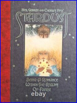 Stardust First Edition Neil Gaiman & Charles Vess 1998 Rare Hardback VGC