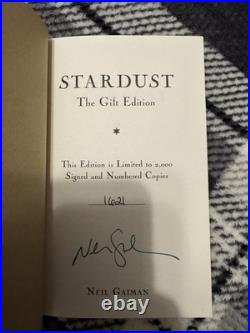 Stardust Gift Edition Limited by Neil Gaiman Signed and Numbered