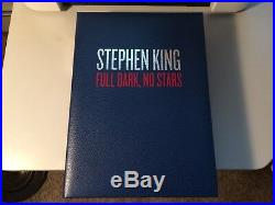 Stephen King FULL DARK NO STARS The SIGNED Ltd! In TrayCase AMAZING BOOK LOOK