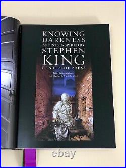 Stephen King Knowing Darkness Limited Collectors Edition Signed Numbered Deluxe