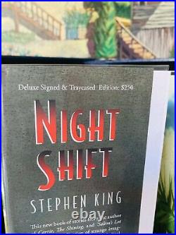 Stephen King Night Shift LTD Artist Edition SIGNED & REMARQUED $250 CEM DANCE