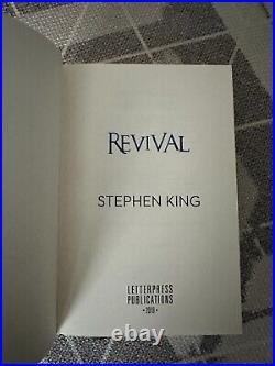 Stephen King/Revival Signed Limited Edition Slipcase `Limited to 1500 copies