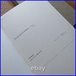 Stirrings Still, Samuel Beckett, Louis Le Brocquy, Signed Limited Edition 1988