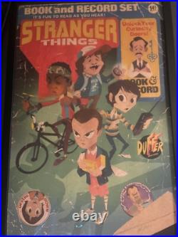 Stranger things poster Limited Edition, Book and Record Set by Jusscope
