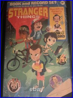 Stranger things poster Limited Edition, Book and Record Set by Jusscope