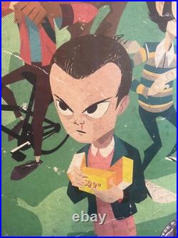 Stranger things poster Limited Edition, Book and Record Set by Jusscope