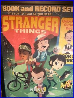 Stranger things poster Limited Edition, Book and Record Set by Jusscope