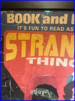 Stranger things poster Limited Edition, Book and Record Set by Jusscope