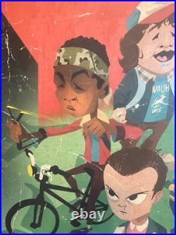 Stranger things poster Limited Edition, Book and Record Set by Jusscope