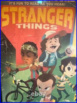 Stranger things poster Limited Edition, Book and Record Set by Jusscope