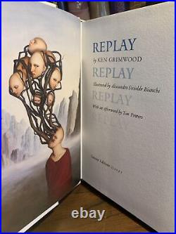 Suntup Editions Replay Ken Grimwood Signed Limited AE Slipcased Book