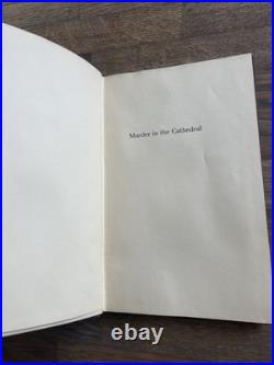T. S. Eliot. Murder in the Cathedral. Faber & Faber 1935. HB. Signed. 1st/1st