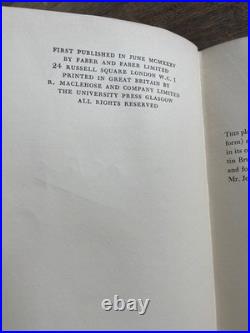 T. S. Eliot. Murder in the Cathedral. Faber & Faber 1935. HB. Signed. 1st/1st