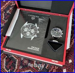 TAG Heuer Carrera The Race Never Stops Limited Edition Book Carrera Table clock