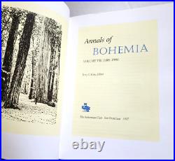 THE ANNALS OF THE BOHEMIAN CLUB Vol VII 1987 1996 SCARCE Limited Edition