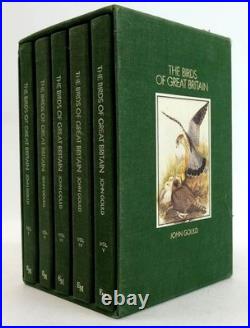 THE BIRDS OF GREAT BRITAIN (5 VOLUMES). Illus. By Gould, John