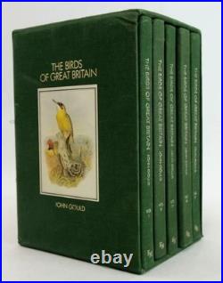 THE BIRDS OF GREAT BRITAIN (5 VOLUMES). Illus. By Gould, John