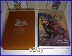 THE BOOK OF SWORDS SUBTERRANEAN PRESS (SIGNED BY 17 INC. George R R Martin) NEW