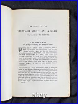 THE BOOK OF THE THOUSAND NIGHTS AND A NIGHT + SUPPLEMENTAL NIGHTS, R. Burton
