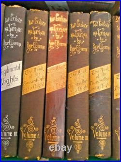 THE BOOK OF THE THOUSAND NIGHTS AND A NIGHT + SUPPLEMENTAL NIGHTS, R. Burton