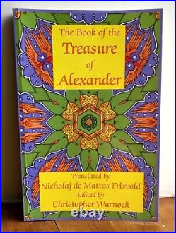 THE BOOK OF THE TREASURE OF ALEXANDER Frisvold Occult Hermeticism Astrology
