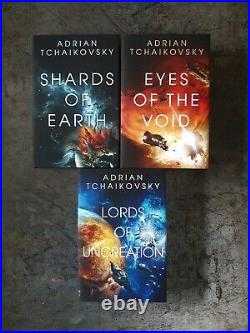 THE FINAL ARCHITECTURE TRILOGY Adrian Tchaikovsky Anderida Books Deluxe Signed