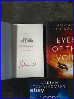 THE FINAL ARCHITECTURE TRILOGY Adrian Tchaikovsky Anderida Books Deluxe Signed