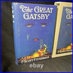 THE GREAT GATSBY First Edition Library Limited Facsimile 1953 Book with Slipcase