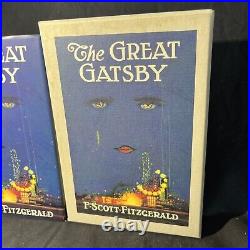 THE GREAT GATSBY First Edition Library Limited Facsimile 1953 Book with Slipcase