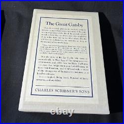 THE GREAT GATSBY First Edition Library Limited Facsimile 1953 Book with Slipcase