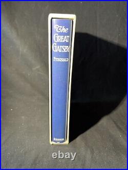 THE GREAT GATSBY First Edition Library Limited Facsimile 1953 Book with Slipcase