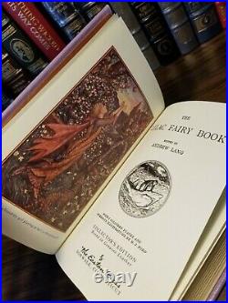 THE LILAC FAIRY BOOK ANDREW LANG, Color Plates Easton Press Leatherbound