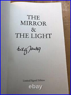 THE MIRROR AND THE LIGHT Hilary Mantel SIGNED 1st -1 + Booklet + Tote + Bookmark