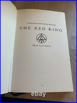 THE RED KING by Mark Alan Smith Shadow Path Limited Edition FIRST EDITION SIGNED