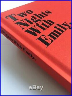 TWO NIGHTS WITH EMILY. Emily Ratajkowski ltd 250, NUDE. Rare Book SIGNED