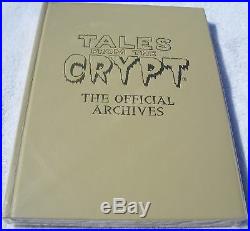 Tales from the Crypt The Official Archives Hardcover Rare Leather HC Ltd to 50