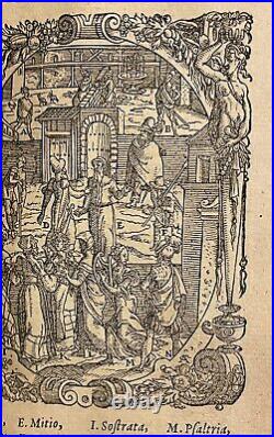 Terentius, Edited by A M. Anthonio Muretus in Near Innumerable Places 1579 Book
