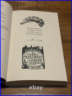 Terry Pratchett Dodger Signed Limited 1st Edition Slipcase Book