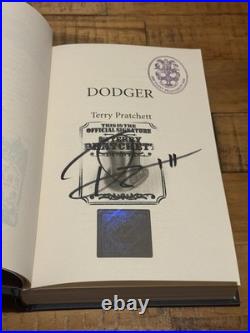 Terry Pratchett Dodger Signed Limited 1st Edition Slipcase Book