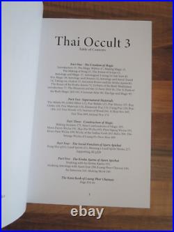 Thai Occult 3 Ajarn Apichai, Peter Jenx 2024, Signed Sigilised, Blessed. Ltd Ed