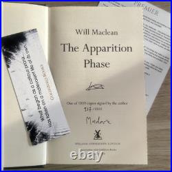 The Apparition Phase LIMITED, SIGNED, NUMBERED, AUTHOR LETTER, BOOKMARK