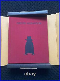 The Babadook Book Mister Babadook Limited Edition Signed Pop-up Book HORROR