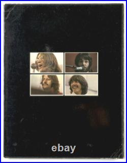 The Beatles GET BACK book RARE PRINT ERROR 1st Edition LIMITED Apple London 1969